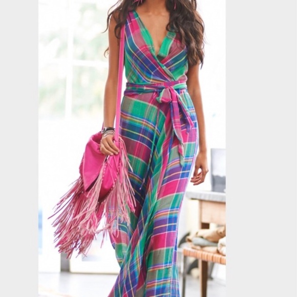 Polo Ralph Lauren Dresses & Skirts - Polo Ralph Lauren Plaid Maxi Dress